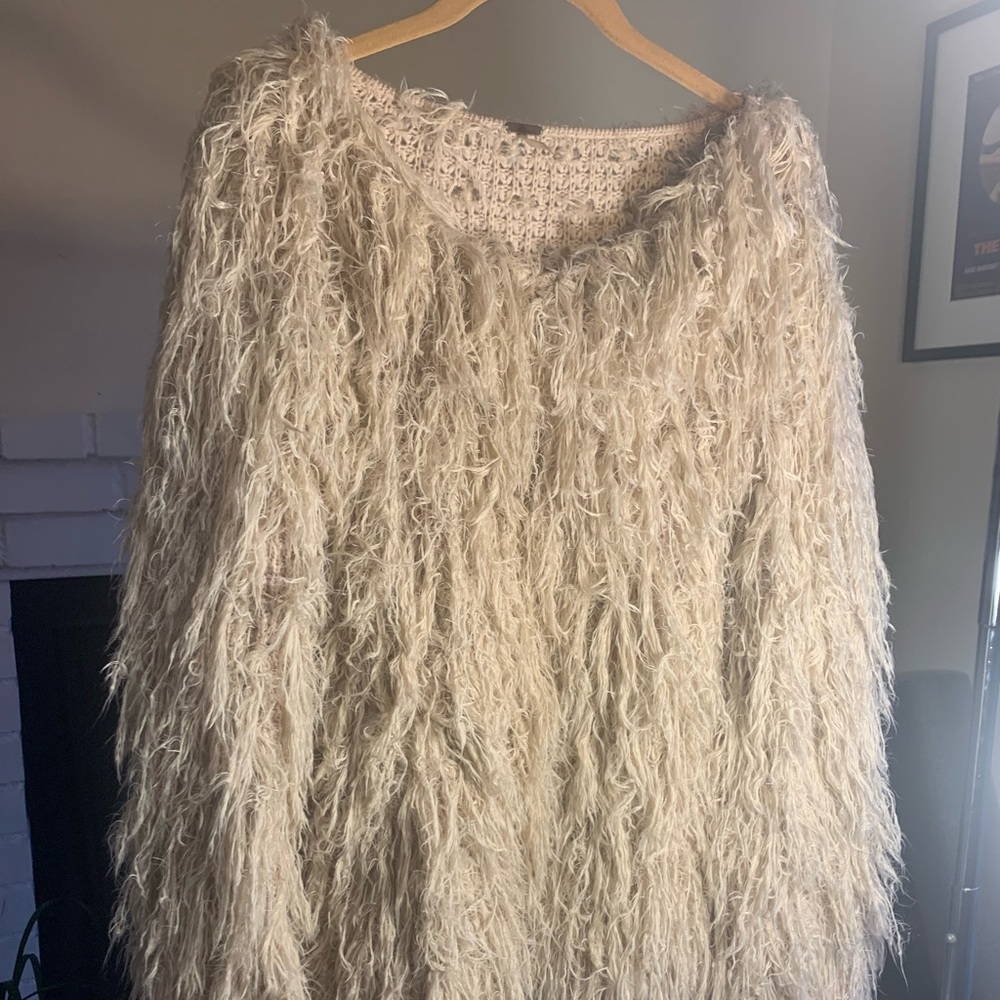 (Free People) Shag Cardigan